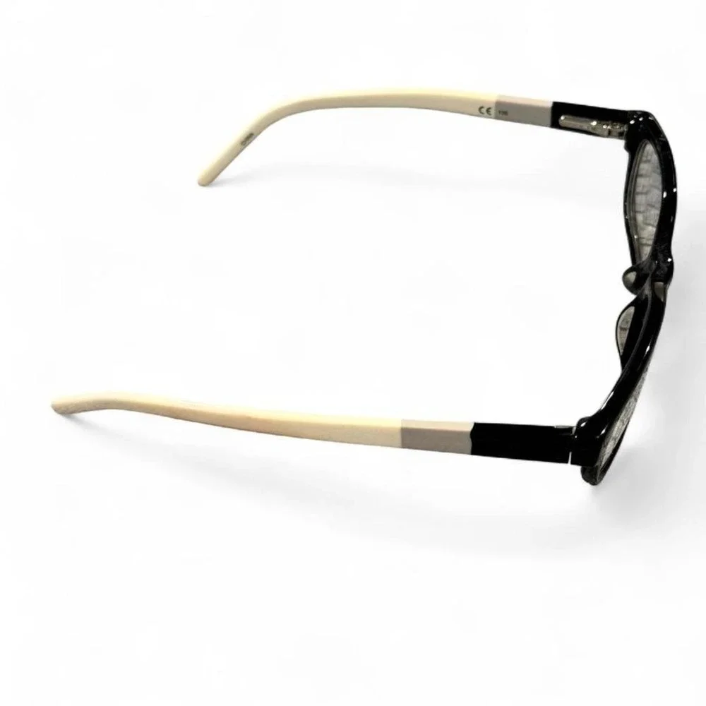 Lacoste L2652 001 Eyeglass *ONLY Frames Black White Rectangle Golf Preppy Office
